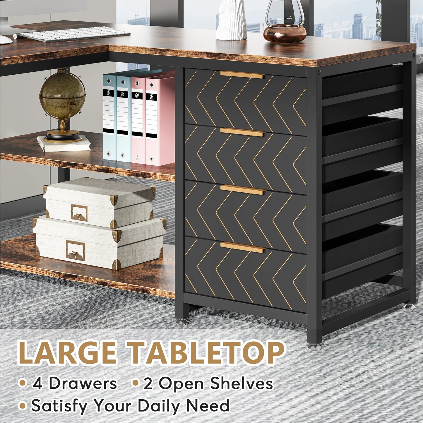Tribesigns L Shaped Desk