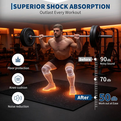Interlocking Puzzle Gym Flooring