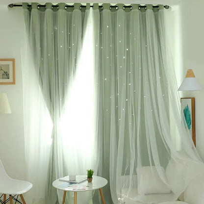 Window Decoration Double Layer