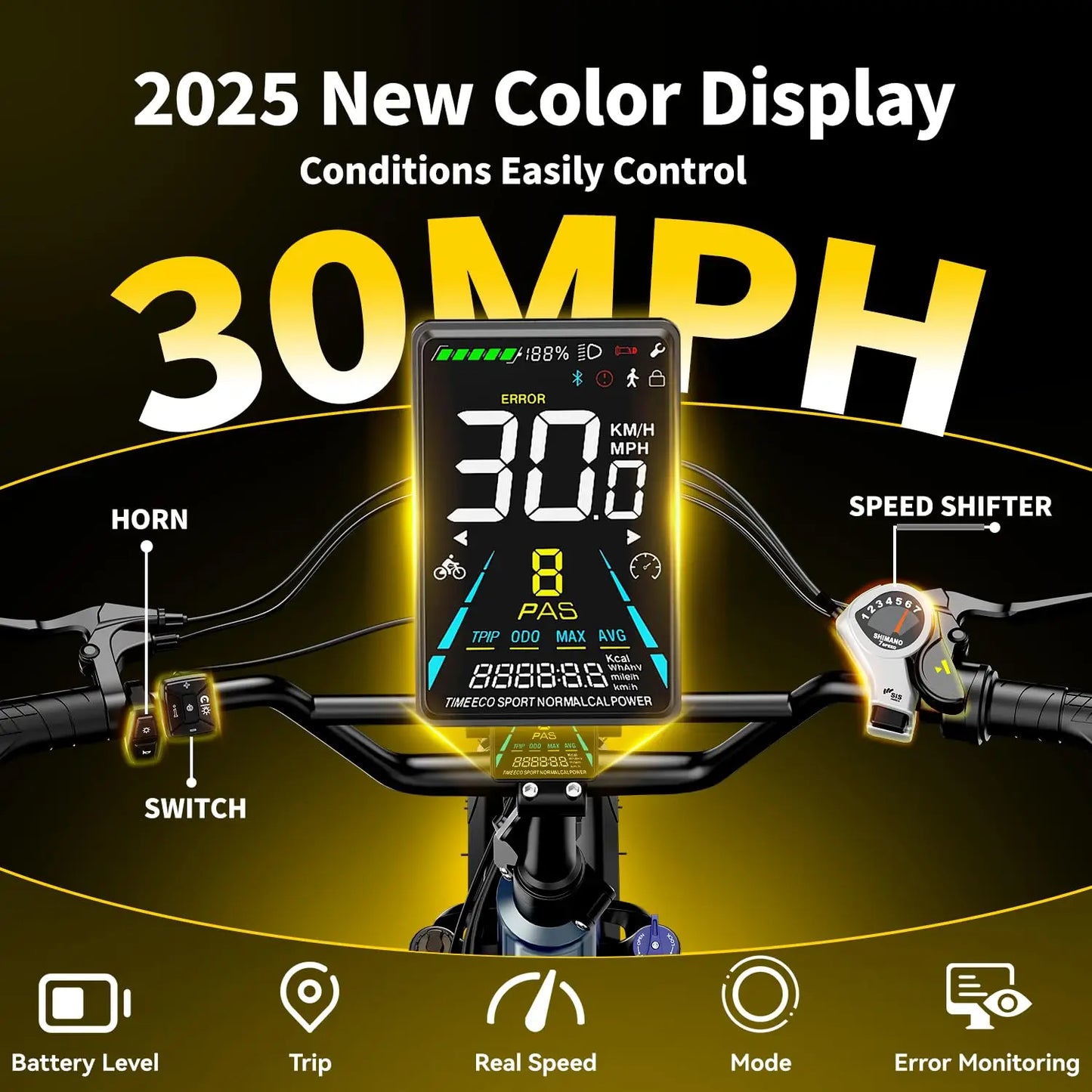 Electric Bike for Adults,Foldable