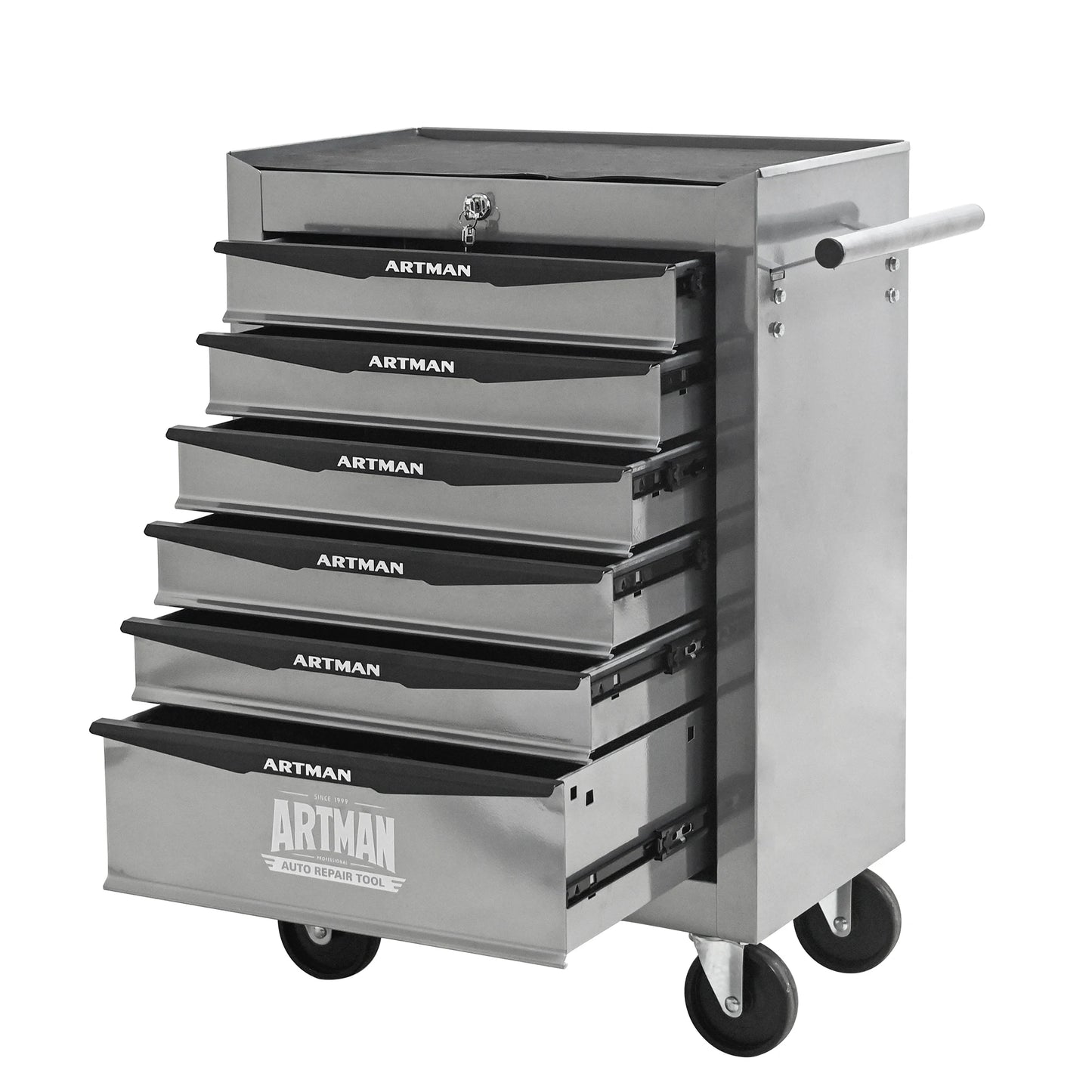 Rolling Metal Tool Chest with 6-Drawer