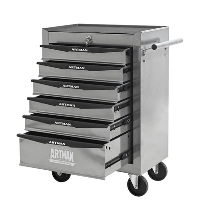 Rolling Metal Tool Chest with 6-Drawer
