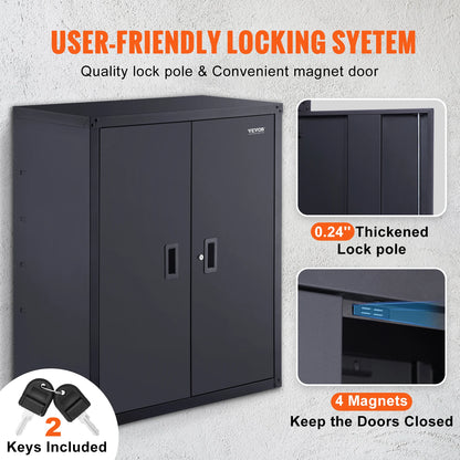 Metal Storage Cabinet Lockable