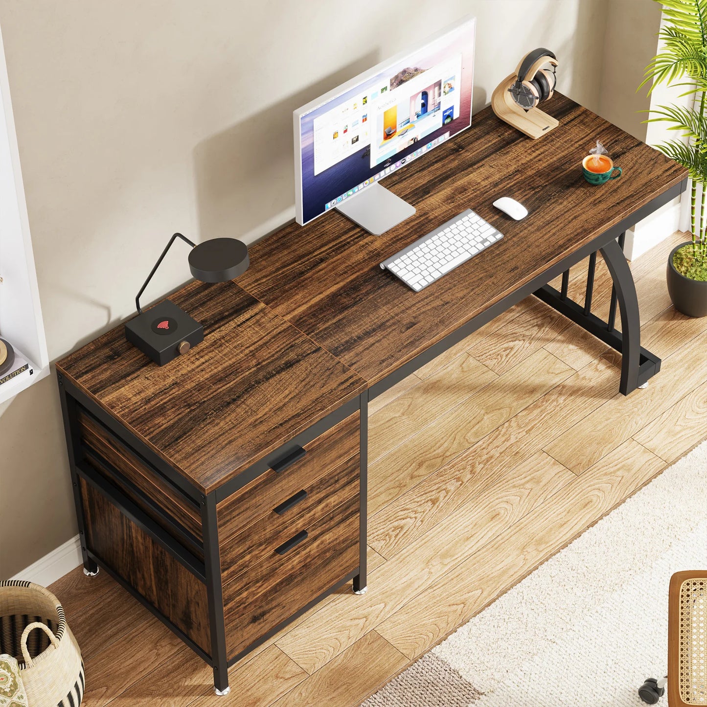Desk with 3 Drawers