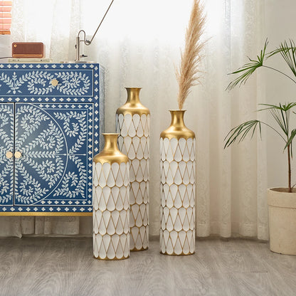 Floor Metal Vase