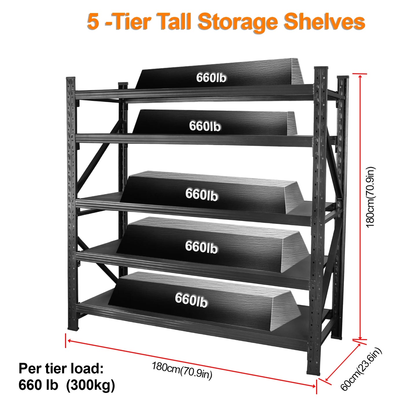 Heavy Duty Metal Storage Shelves