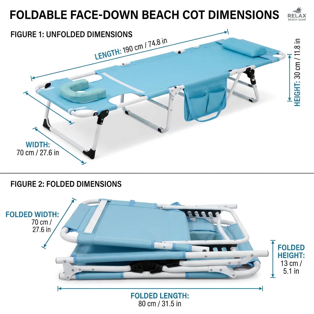 Folding Outdoor Lounge Cot