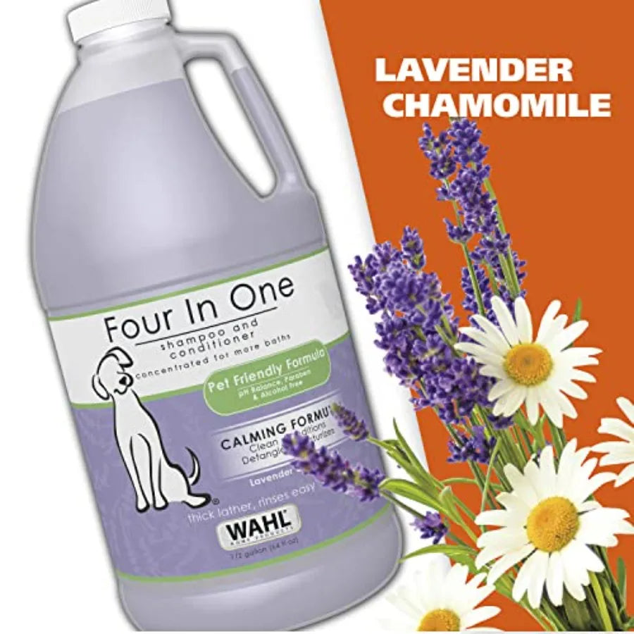 Pet Shampoo for Dogs with Lavender Chamomile Scent