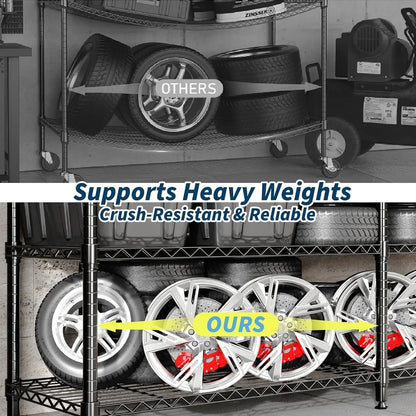 Heavy Duty Metal Shelving