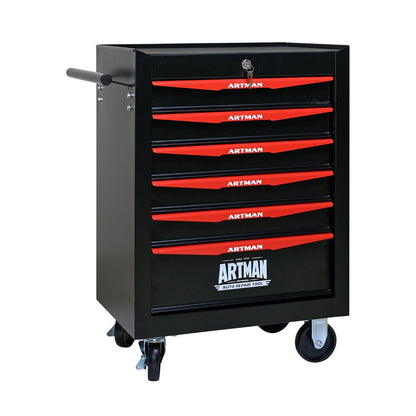Rolling Metal Tool Chest with 6-Drawer