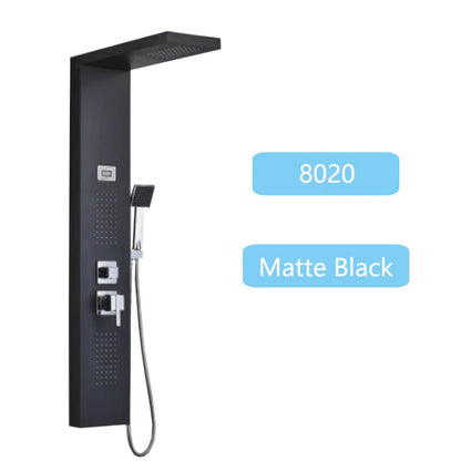 Shower Panel SPA Massage Jet Shower Waterfall Rain Shower