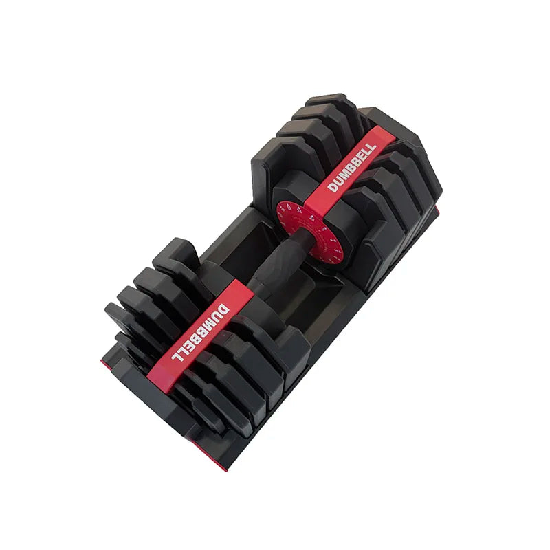 Auto-Locking Adjustable Dumbbell