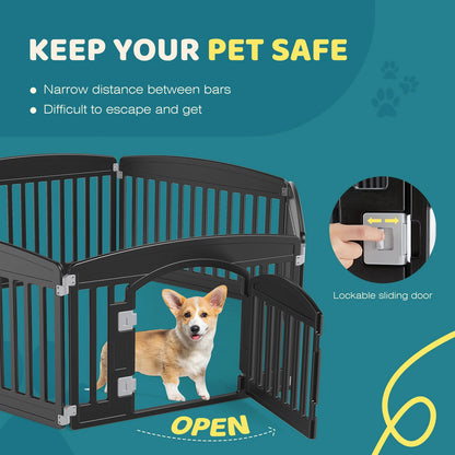 Playpen Expandable Durable Folding Portable Puppy Playpen