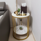 Side Table, Metal Frame