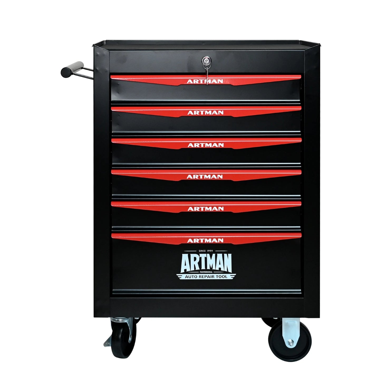 Rolling Metal Tool Chest with 6-Drawer