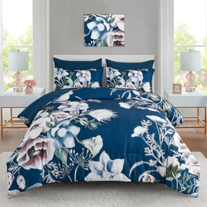 Floral Comforter Set 7 Pcs