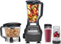 72 oz Blender, 8-Cup Food Processor, To-Go Cups - Smoothies, Ice Crushing & More