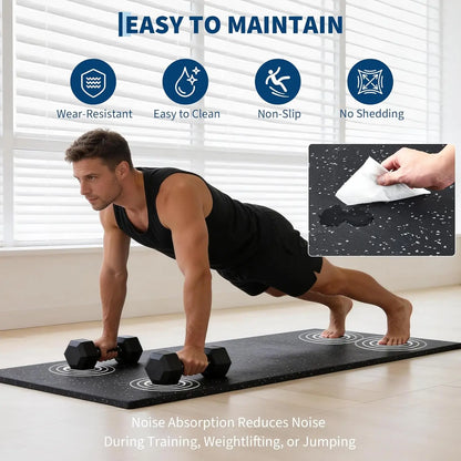 Interlocking Puzzle Gym Flooring