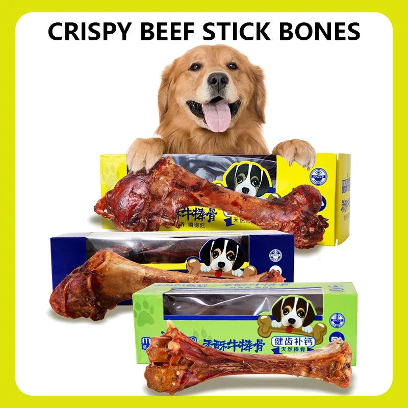 Dog Snacks Beef Bone, Delicious Nutritious Meat Flavor