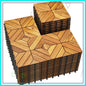 Acacia Interlocking Deck Tiles