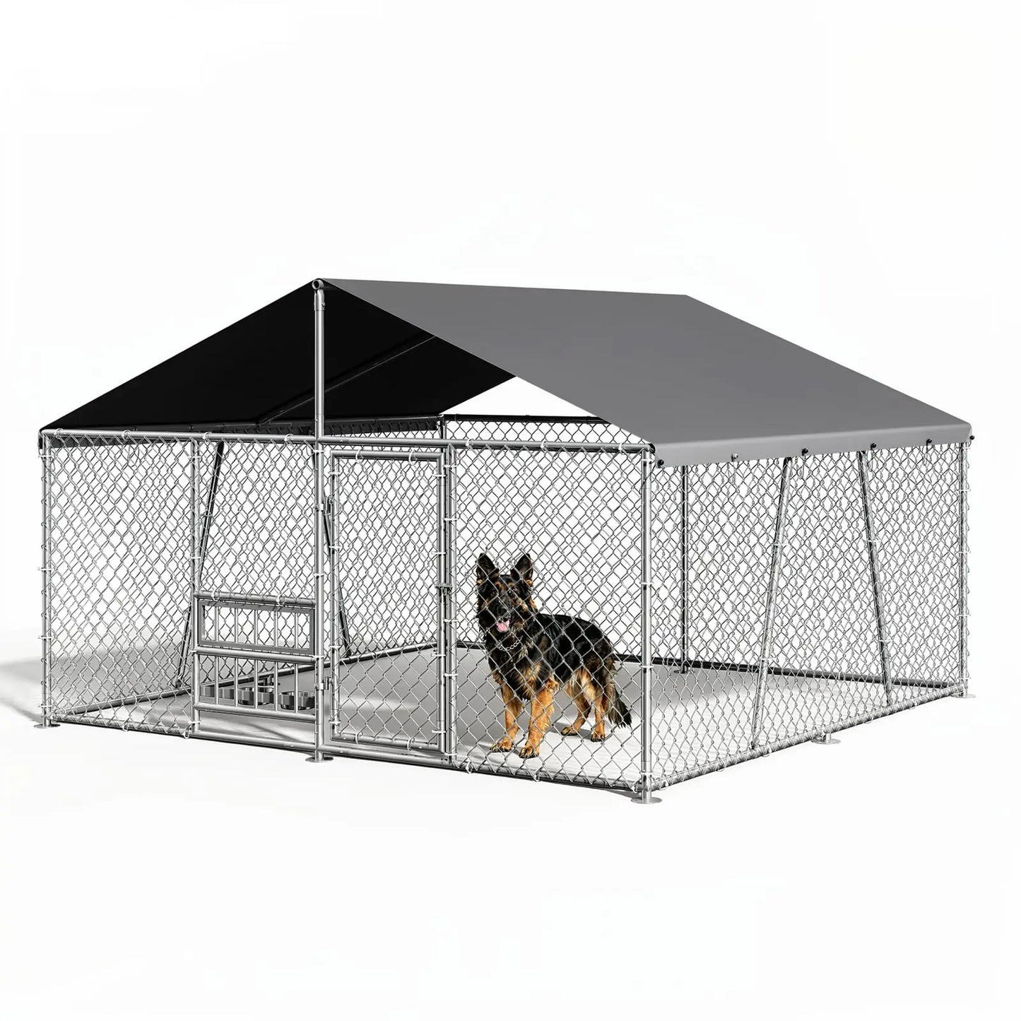 Galvanized Kennel