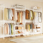 Closet Organizer System with Rods Expandable