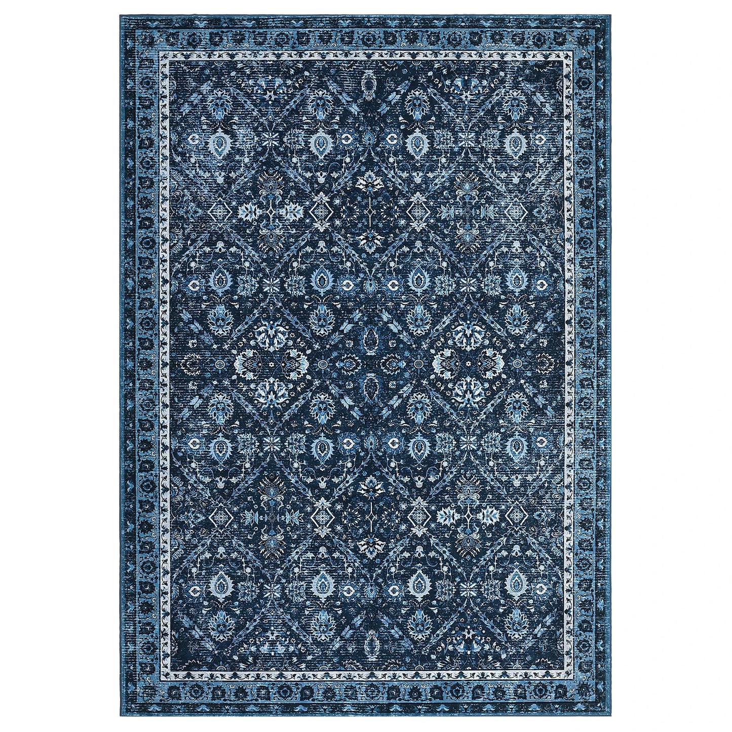 Rug, Machine Washable, Non-Slip, Stain & Water Resistant,