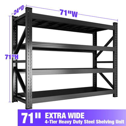 Heavy Duty Metal Storage Shelves