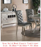 7pc Rect. Glass Dining Table Set w/ Chairs