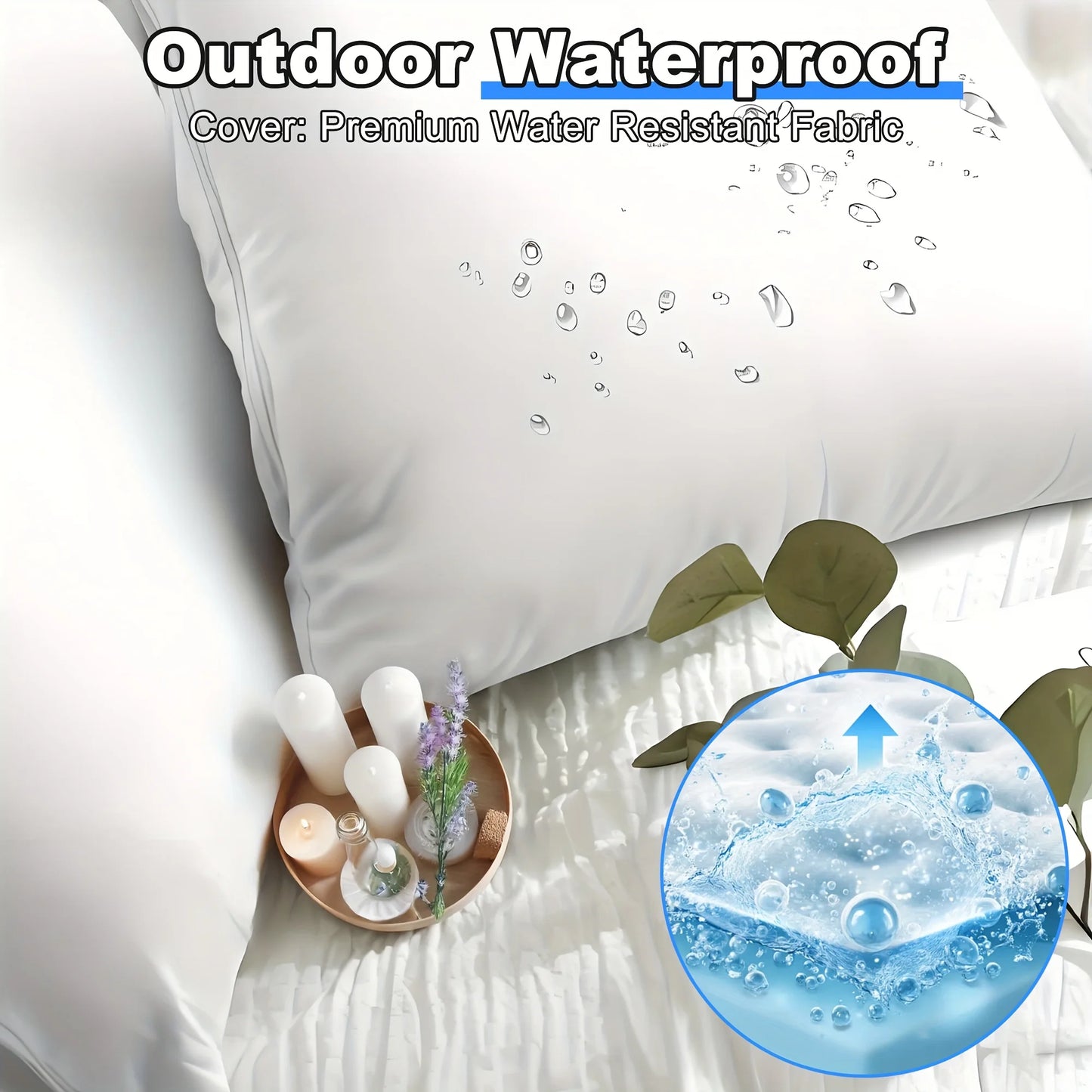 Premium Pillow Inserts - Outdoor & Indoor
