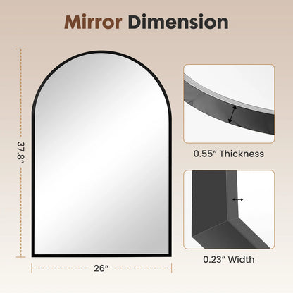 Arched Metal Framed Mirrors