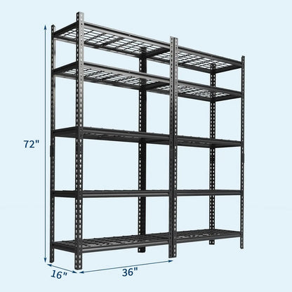 Metal Shelving, Heavy Duty