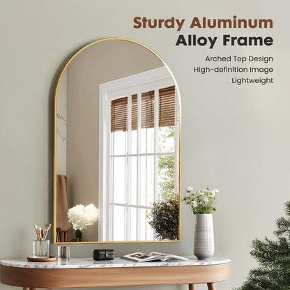 Arched Metal Framed Mirrors