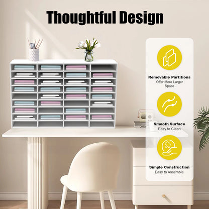 Wooden Literature Organizer