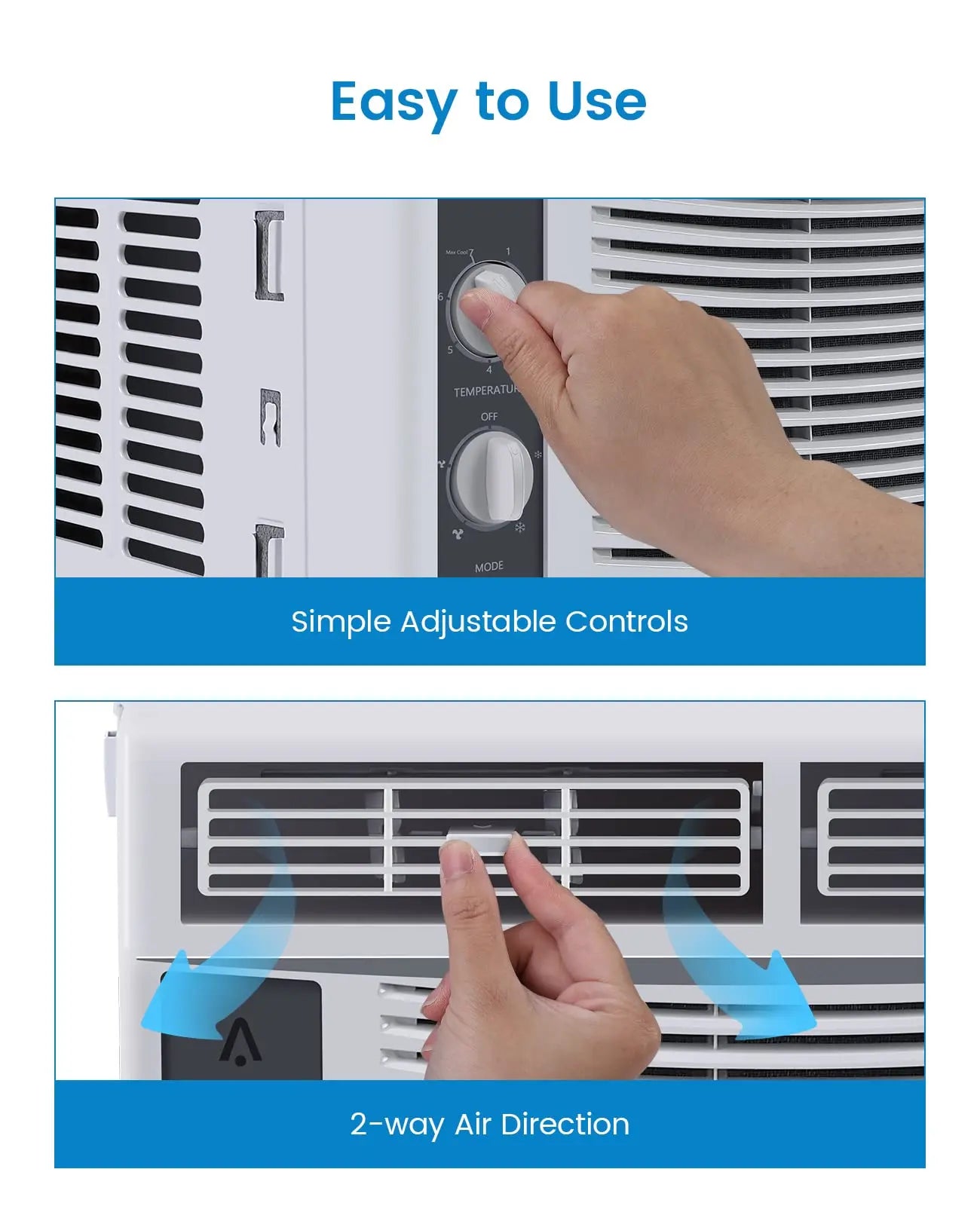 Window Air Conditioner, 5000 BTU