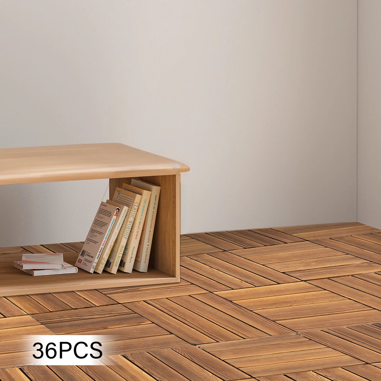 Hardwood Interlocking  Tiles