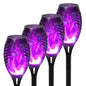 Solar Flame Torch Light LED Flickering Outdoor Night Lamp
