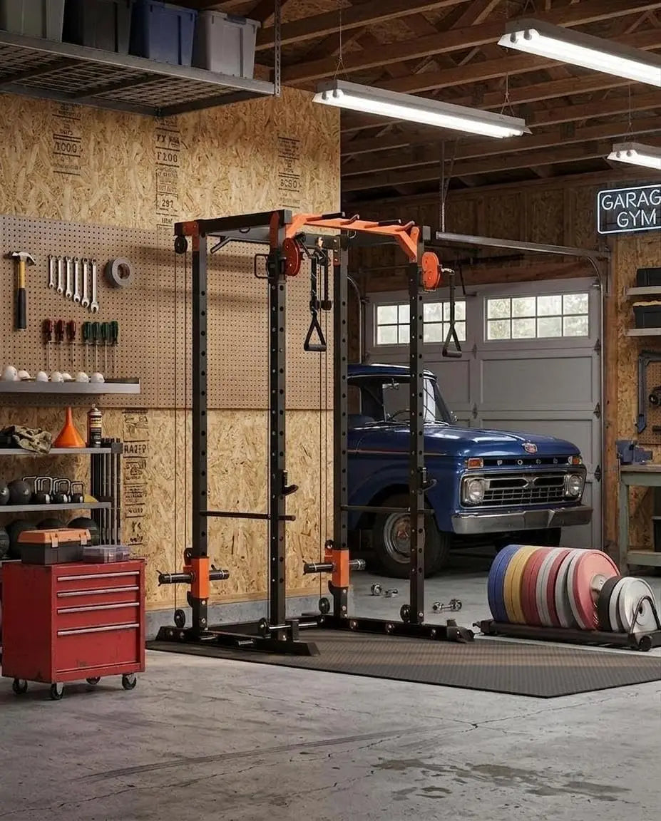 Power Rack with Cable Crossover