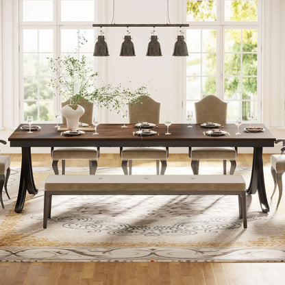 Rectangular Dining Table for 6-8