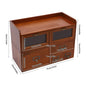 Solid Wood Desktop Organizer