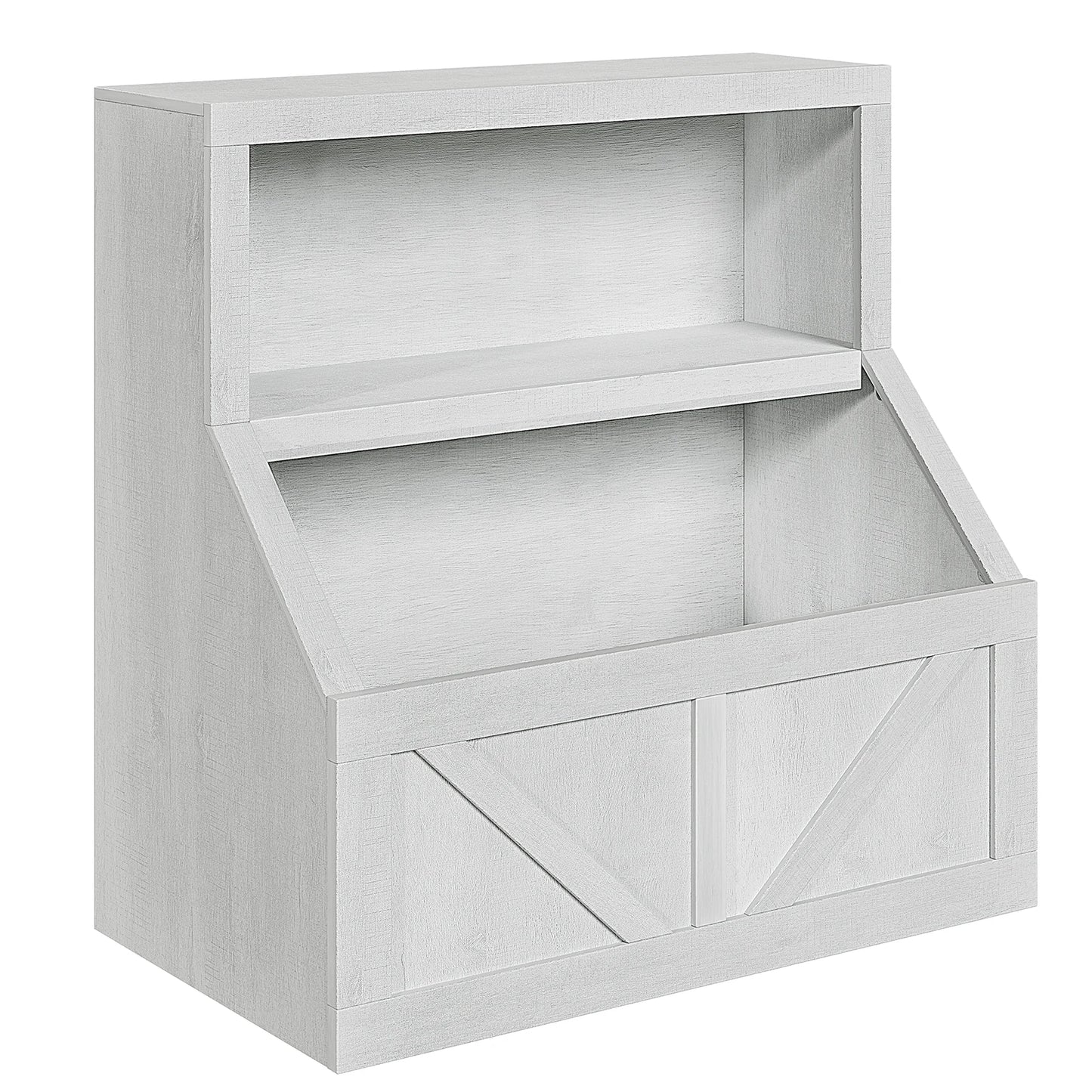 Kids Bookshelf Wooden Toy Storage Organizer