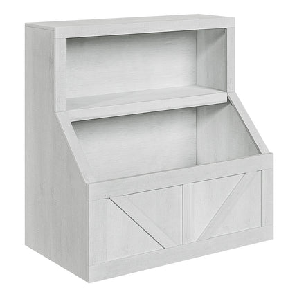 Kids Bookshelf Wooden Toy Storage Organizer