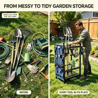 Garden Tool Storage Organizer