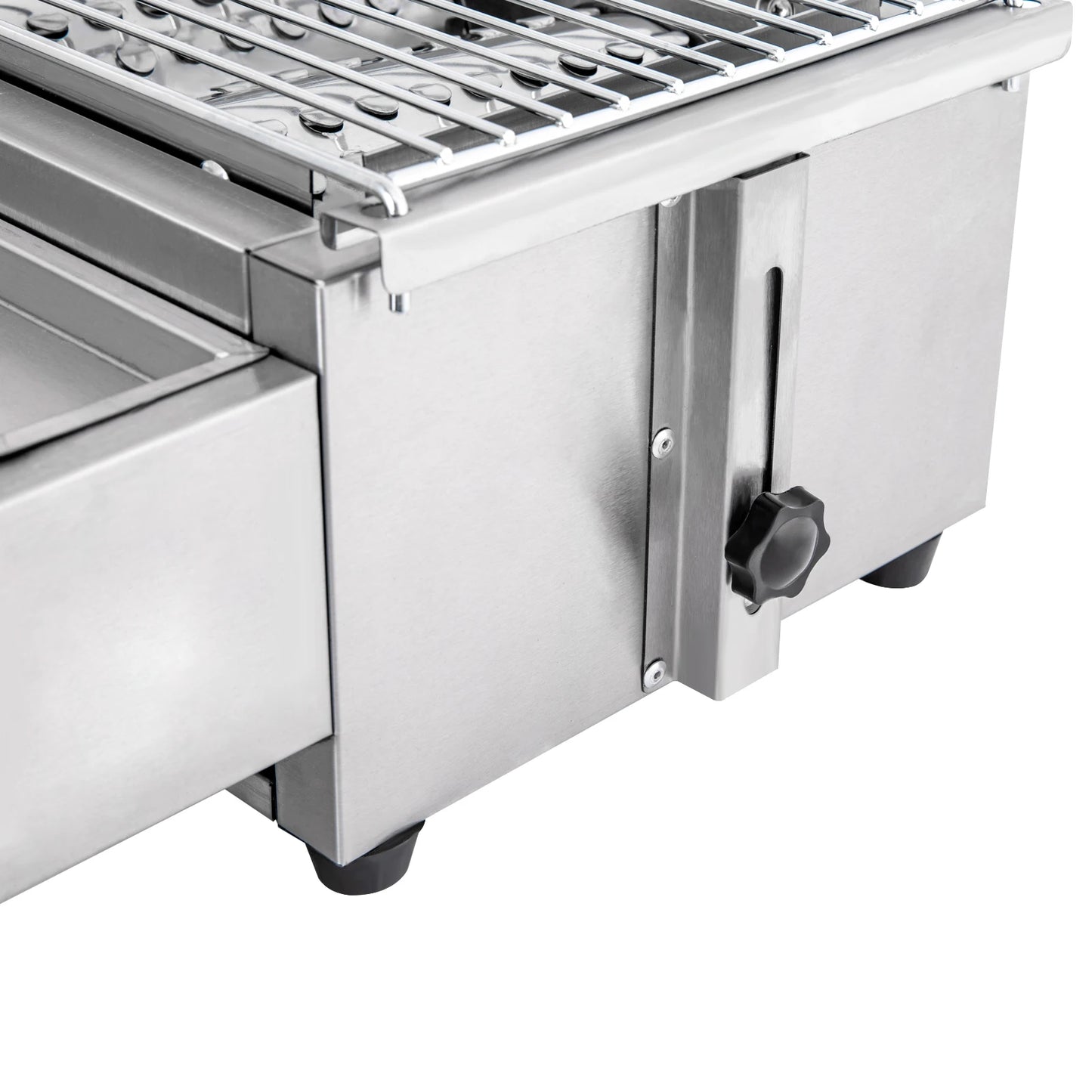 Professional 4-Burner Stainless Steel Portable Tabletop Propane/LPG Gas Grill
