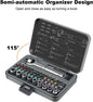 Magnetic screw driver set