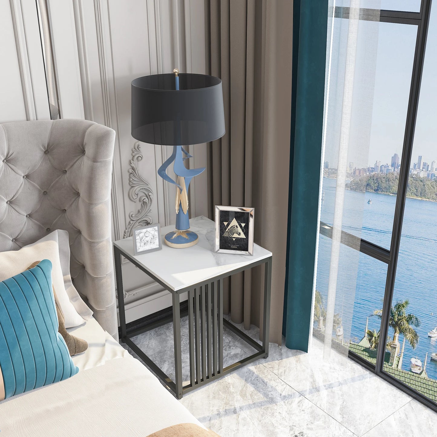 Side Table White