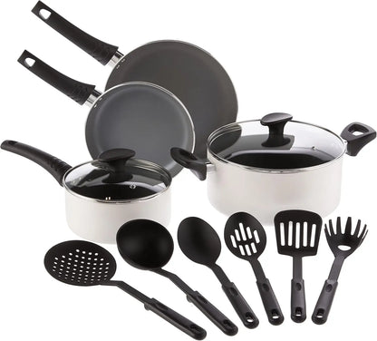 Cookware Set 12 Piece Pots andPans Utensils