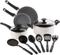 Cookware Set 12 Piece Pots andPans Utensils