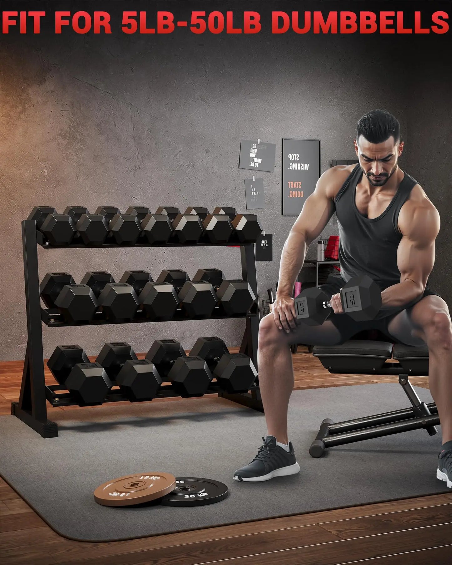 Dumbbell Rack Stand Only