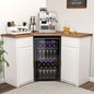 Bar Cabinet with Fridge Space, Storage,